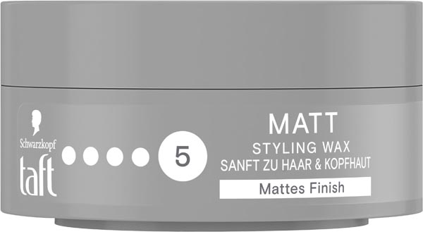 Taft Styling Wax MATT 75ml Halt 5