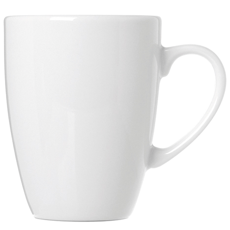 tasse a cafe en porcelaine blanc 390ml