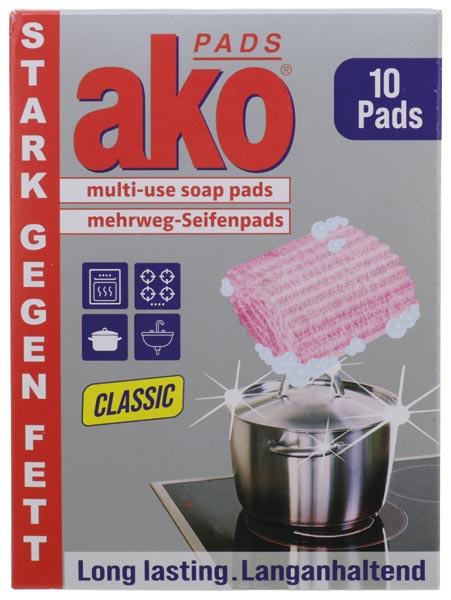 ako PADS Classic Mehrweg-Seifenpads 10 St.