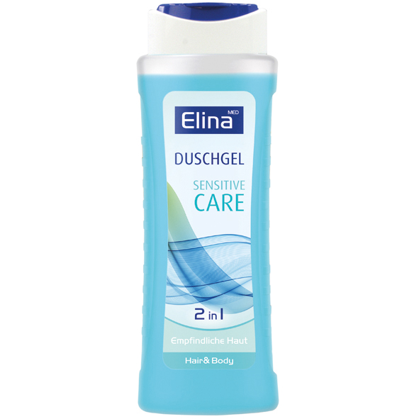 Gel Douche Elina 300ml cheveux & corps sensitive