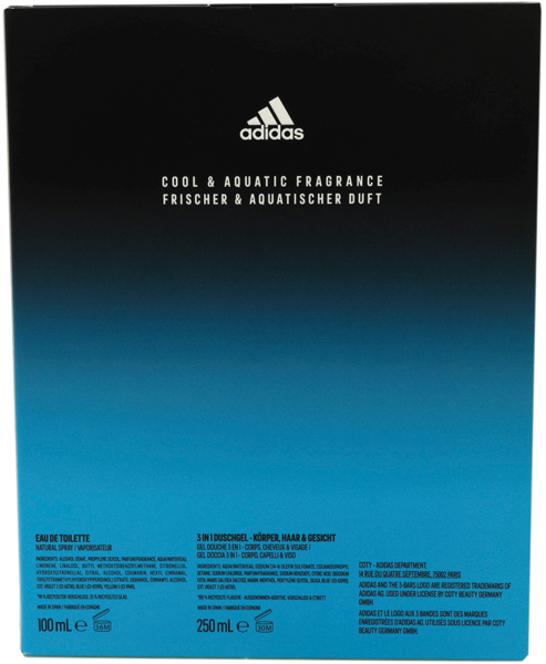 Adidas GP EdT 100ml + Dusch 250ml Ice Dive