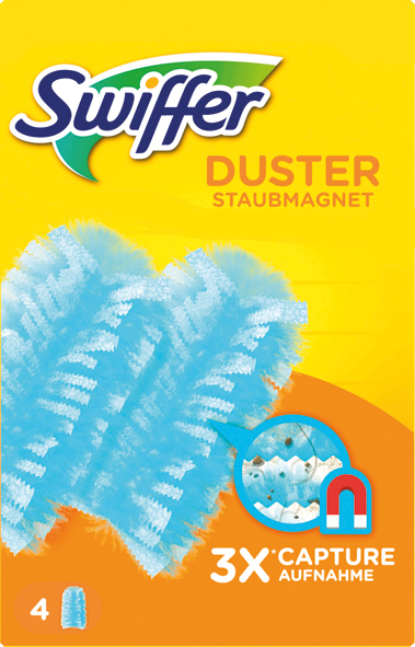 Swiffer Recharge aimant à poussière 4 chiffons