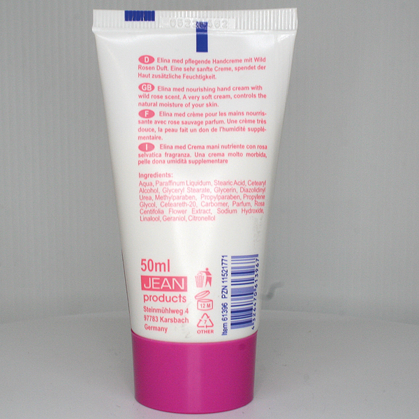 Elina Wild Rose Handcreme 50ml in Tube