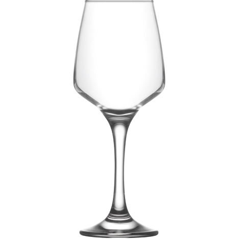 Glass Wine 330cc Clear