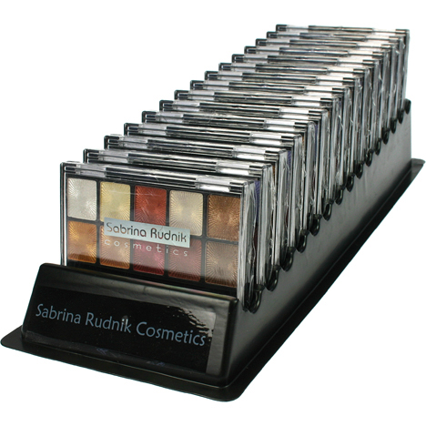 Cosm. Eyeshadow Sabrina 10pcs brown