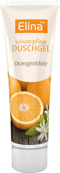 Elina Winterpflege Duschgel 75ml Orangenblüte