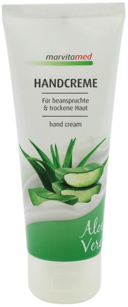 Marvita med Handcreme 75ml Tube Aloe Vera