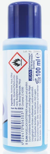 Nail Polish Remover Elina 100ml