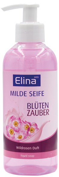 Seife flüssig Elina 300ml Blütenzauber m. Spender