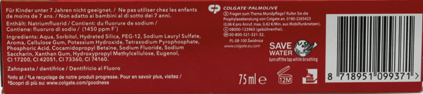 Dentifrice Colgate 75ml Max White Optic