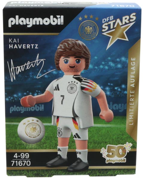 Figurines de joueurs DFB Stars, lot de 10 ass