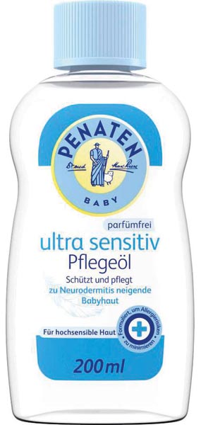 Penaten Baby Oil 200ml Ultra Sensitive