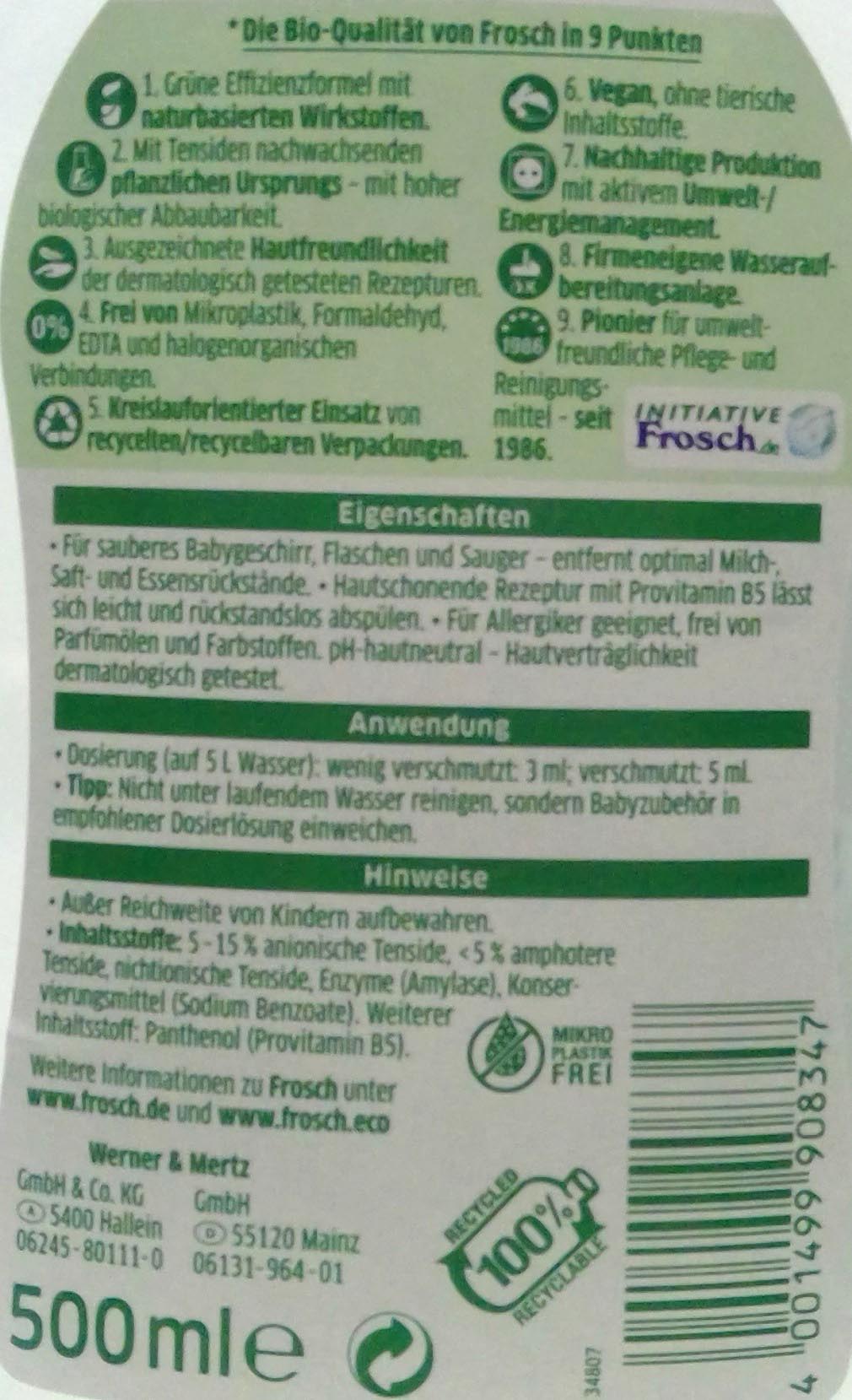 Frosch Baby Spülreiniger 500ml