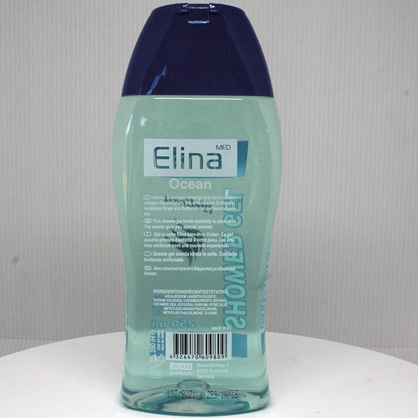 Shower Gel Elina Wellness 250ml Ocean
