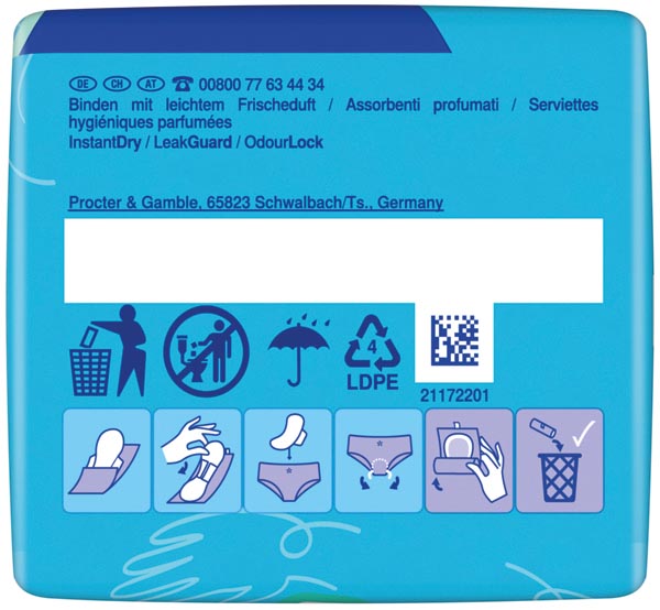 Always Ultra Thin San. Napkin Normal Plus 14pc