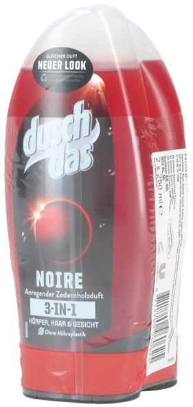 Duschdas Noire 2x250ml