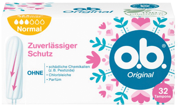 O.B. Tampons Normal 32pcs