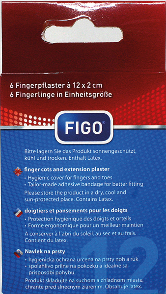 Bandage Finger 6x Protector & 6x Finger Bandage