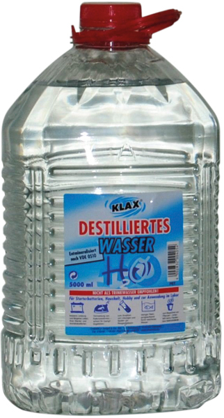 Distilled water 5 litres