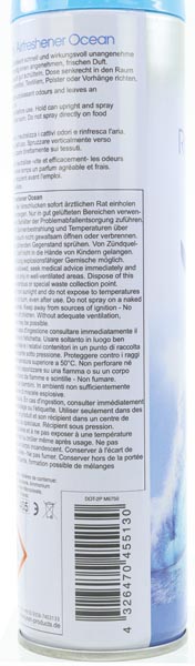 Raumspray CLEAN 300ml Ocean