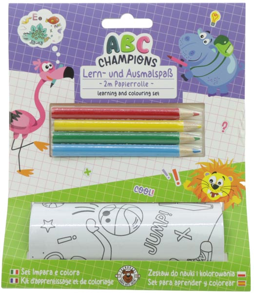 Lern- und Ausmalspaß, Papierrolle, 200cm