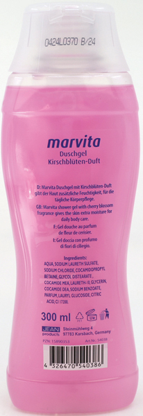 Gel douche Marvita 300ml Fleur de cerisier