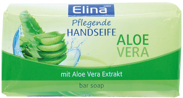 Savon Elina 100g Aloe Vera avec glycérine