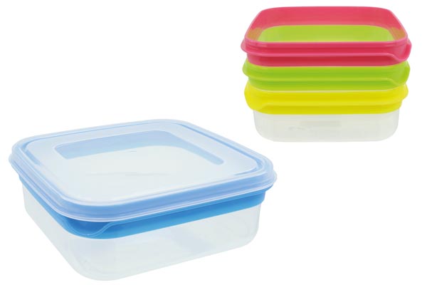 Frischhaltedose Color Line 14x14x5cm 4 Farben