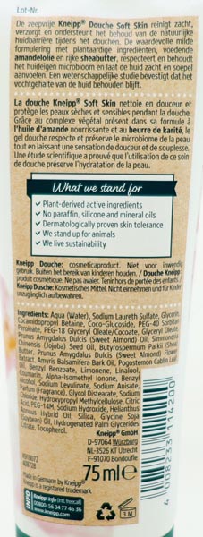 Kneipp shower Almond blossom 75ml