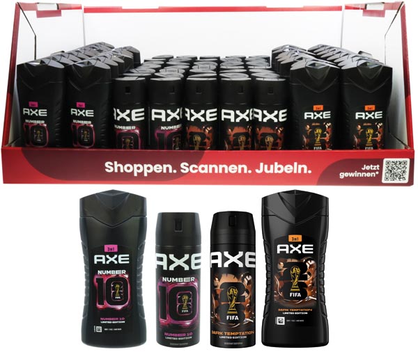Axe Coffret mixte 67 pcs 4 éditions assorties