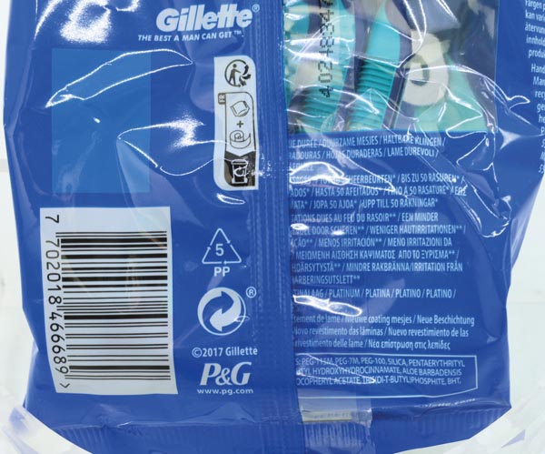 Gillette Blue ll 10 Plus Slalom