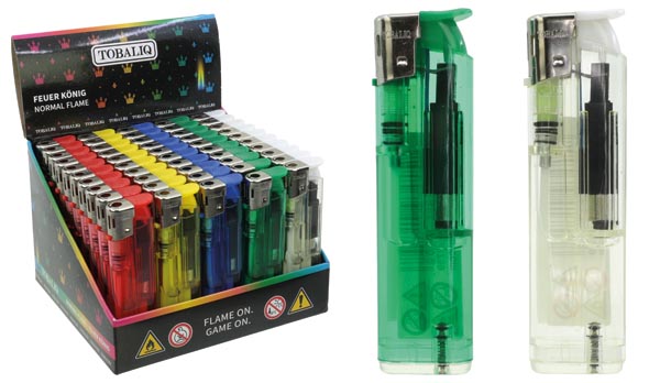 Feuerzeug elekt. Feuerkönig 50er Disp.