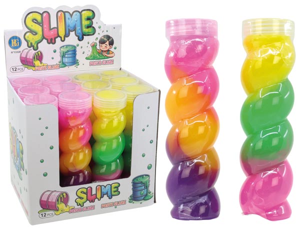 Schleim 210g Rainbow im Display, farbig sortiert