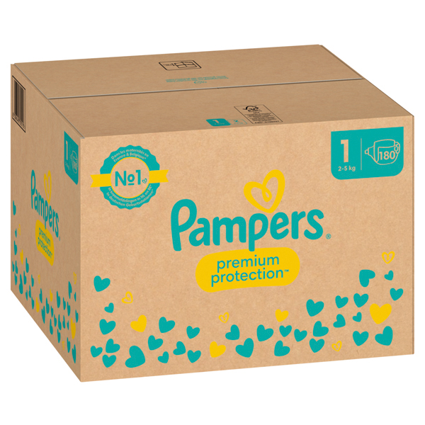 Pampers PP S1 New Baby Newborn 180's