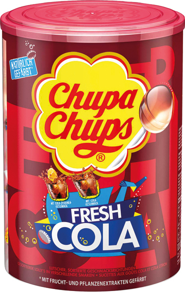 Chupa Chups Lolly Cola Mix 100's 1200g Cola ,