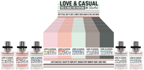 Parfüm Sentio 15ml Love&Casual 50St. 5f.sort
