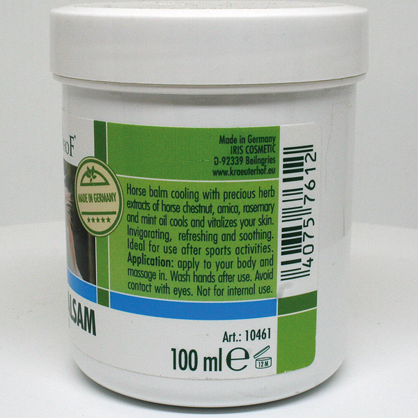 Cream Kräuterhof 100ml Horse Balm in Jar