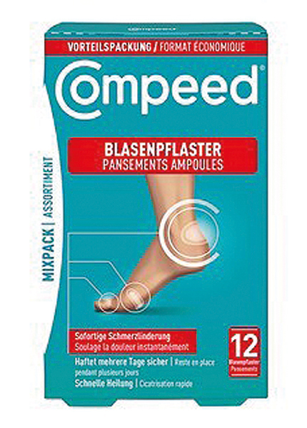 Compeed Blasenpflaster Mixpack 12 Stück