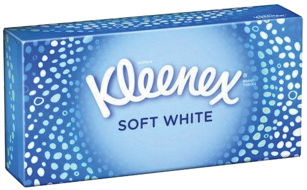 Kosmetiktücher Kleenex 70er Soft White 2-lagig