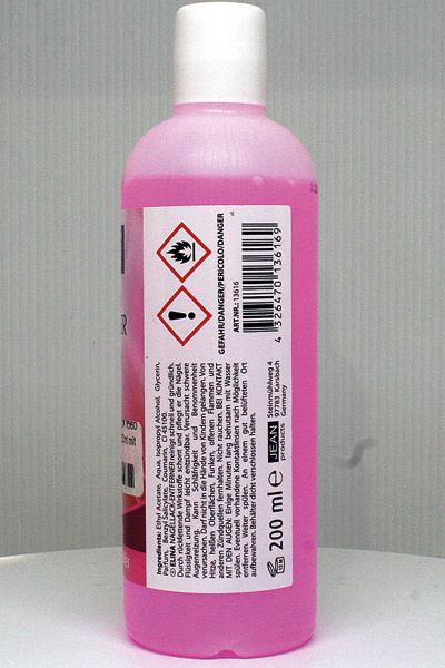 Nagellackentferner Elina 200ml Acetonfr.Glycerin