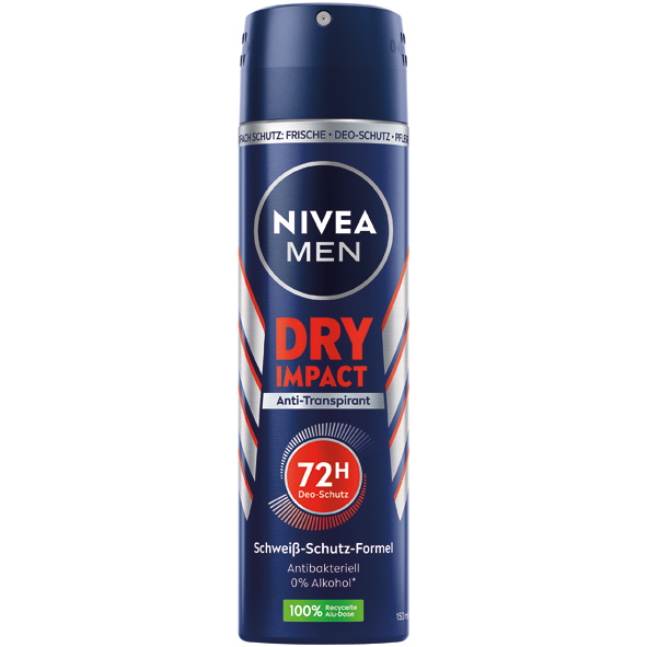 Nivea Deo Spray 150ml Men Dry Impact