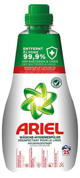 Ariel Détergent Hygiénique 1000ml 25 charges de