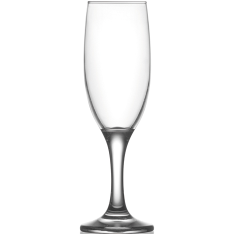 Verre à champagne en verre (version lourde) 150ml