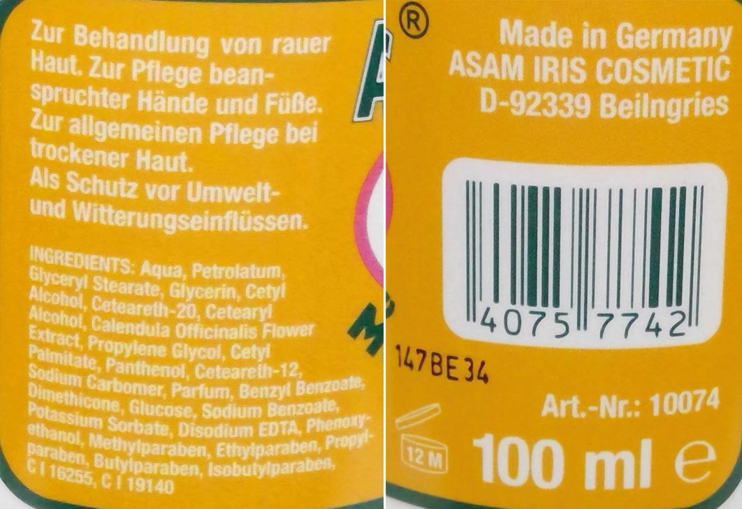 Cream Heideschäfer 100ml M.Grease w/ Calendula