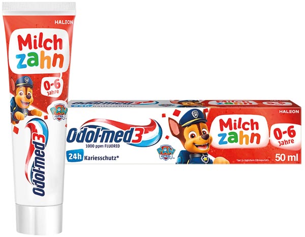 Odol Med3 Zahncreme 50ml Milchzahn 0-6 Jahre