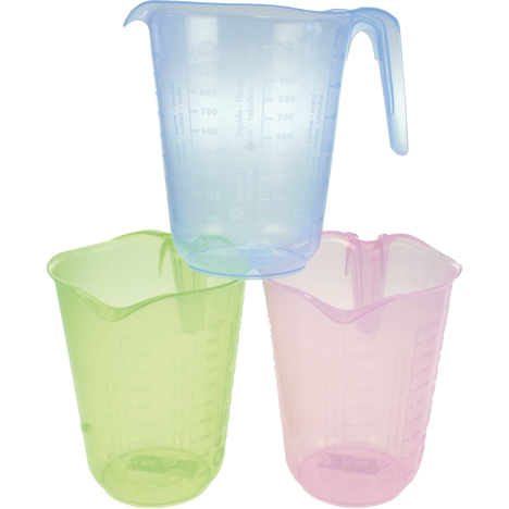 Pot de mesure 1 litre couleur