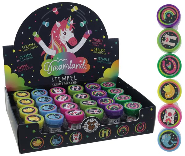 Stempel Dreamland 24er Display mehrfach sortiert