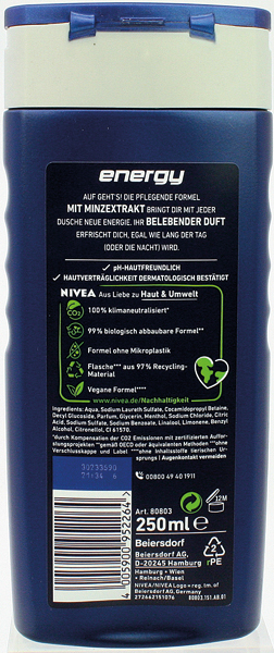 Nivea Dusch 500ml For Men Sport