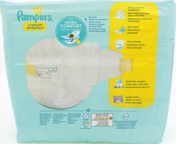 Pampers diapers Premium Prot. Gr. 3 (5-9kg) 29's