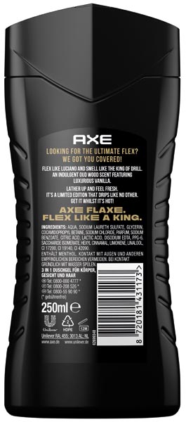 Axe Dusch 250ml Flaxe